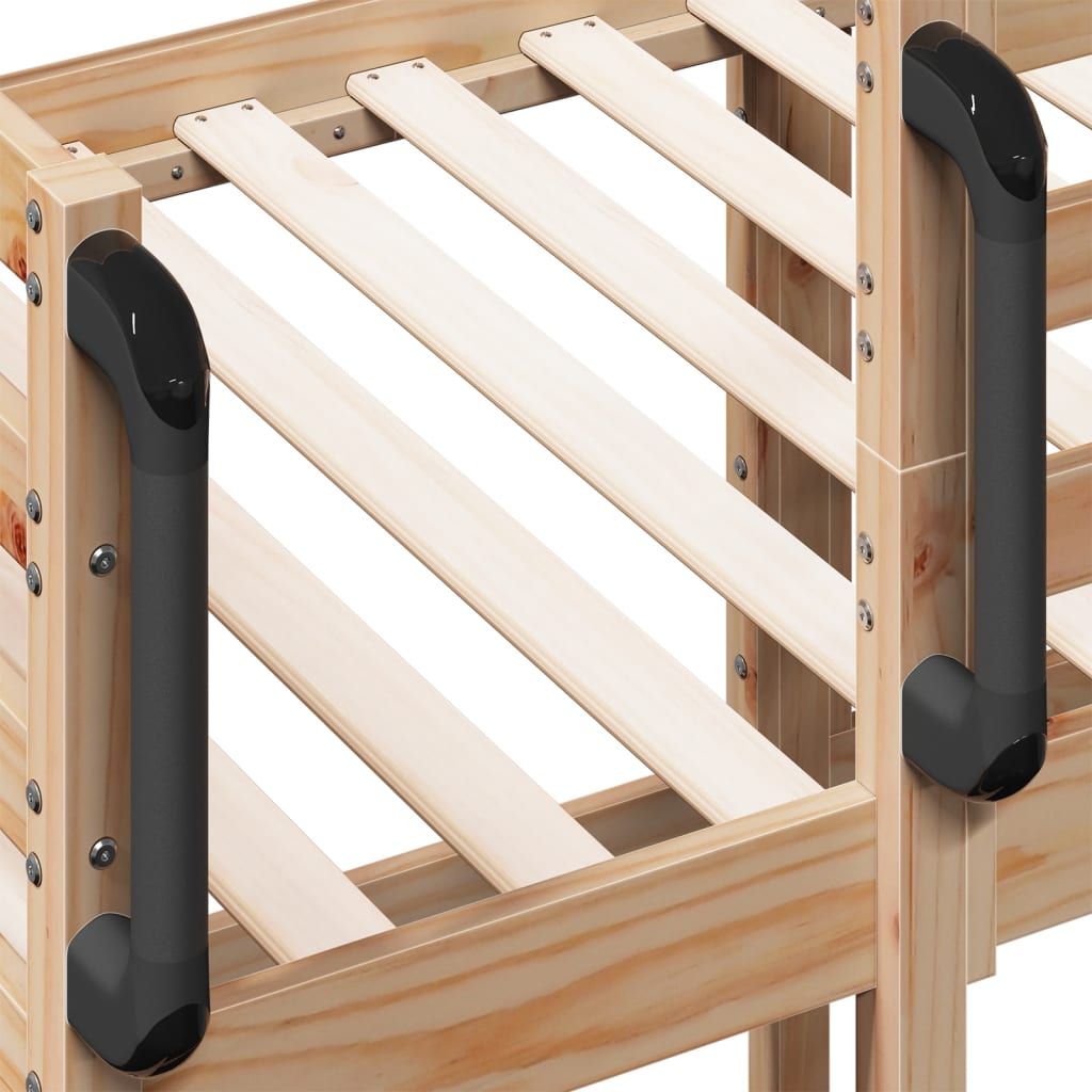8721102673597_g_en_hd_6 vidaXL Kids' Loft Bed without Mattress 92x187 cm Single Solid Wood Pine - Image 8