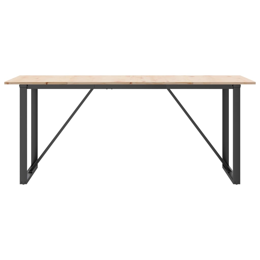 8721102674143_g_en_hd_2 vidaXL Dining Table O-Frame 180x90x75 cm Solid Wood Pine and Steel - Image 4