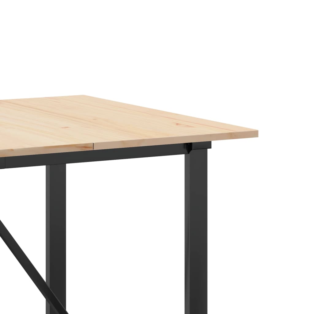 8721102674143_g_en_hd_5 vidaXL Dining Table O-Frame 180x90x75 cm Solid Wood Pine and Steel - Image 7