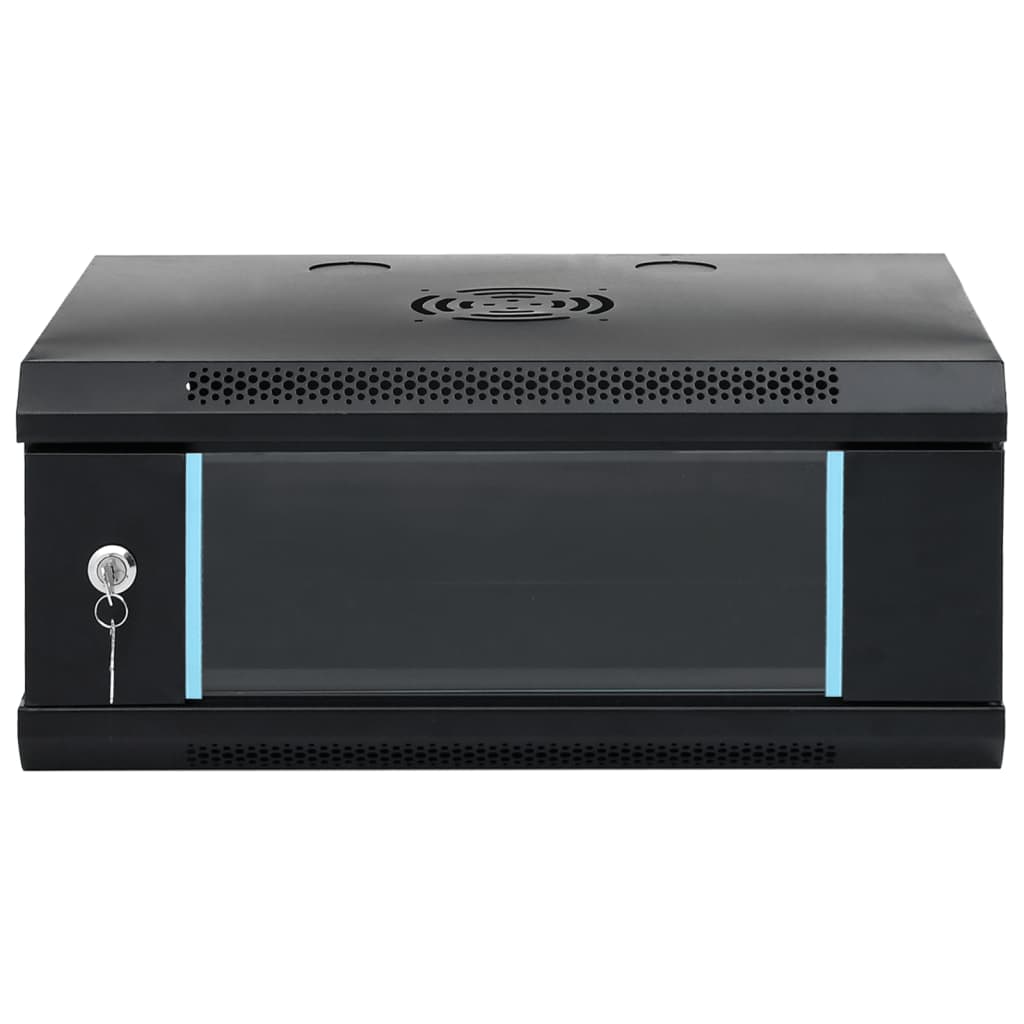 8721102676482_g_en_hd_2 vidaXL 4U Wall Mounted Network Cabinet 19" IP20 53x40x21 cm - Image 3