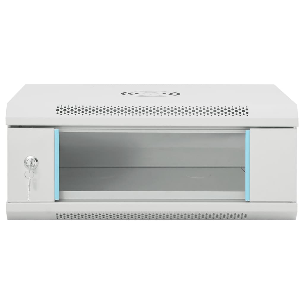 8721102676499_g_en_hd_2 vidaXL 4U Wall Mounted Network Cabinet 19" IP20 53x40x21 cm - Image 3