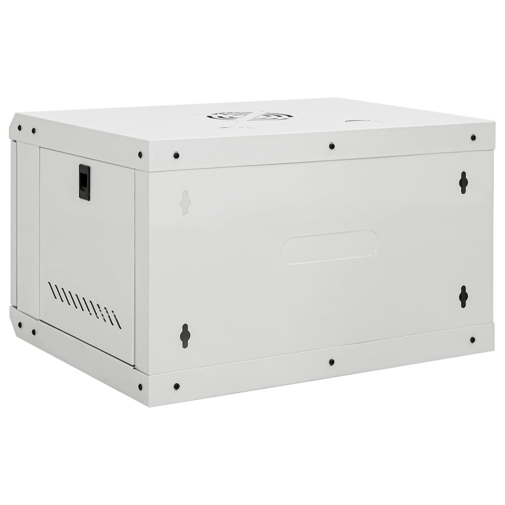 8721102676512_g_en_hd_4 vidaXL 6U Wall Mounted Network Cabinet 19" IP20 53x40x30 cm - Image 5