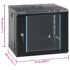 vidaXL 9U Wall Mounted Network Cabinet 19" IP20 53x40x45 cm - Image 8