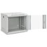 vidaXL 9U Wall Mounted Network Cabinet 19" IP20 53x40x45 cm - Image 2
