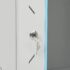 vidaXL 9U Wall Mounted Network Cabinet 19" IP20 53x40x45 cm - Image 7