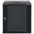 vidaXL 12U Wall Mounted Network Cabinet 19" IP20 53x40x60 cm - Image 3