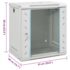 vidaXL 12U Wall Mounted Network Cabinet 19" IP20 53x40x60 cm - Image 8