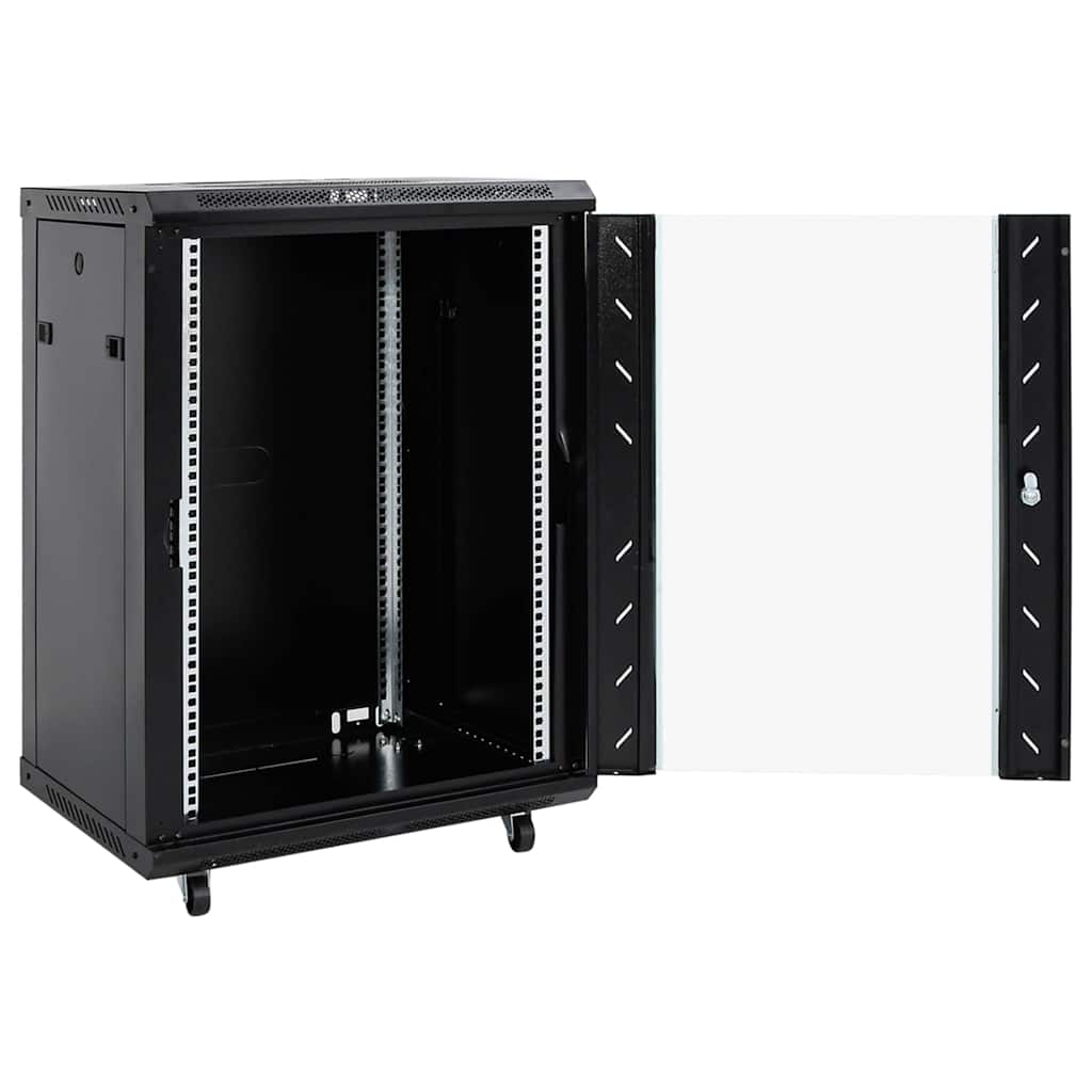 8721102676567_g_en_hd_1 vidaXL 15U Network Cabinet with Swivel Feet 19" IP20 60x45x86 cm - Image 2