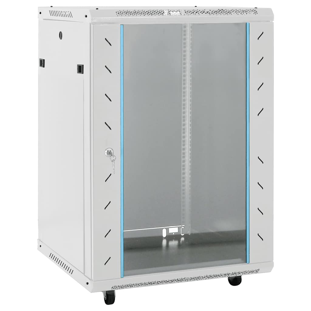 8721102676574_a_en_hd_1 vidaXL 15U Network Cabinet with Swivel Feet 19" IP20 60x45x86 cm - Image 1