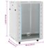 vidaXL 15U Network Cabinet with Swivel Feet 19" IP20 60x45x86 cm - Image 8