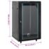 vidaXL 18U Network Cabinet with Swivel Feet 19" IP20 60x60x100 cm - Image 7