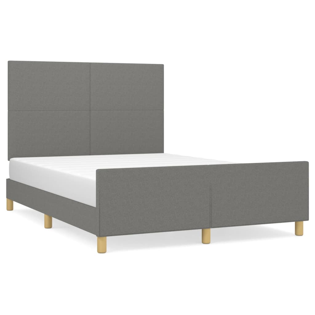 8721102681165_a_en_hd_1 vidaXL Bed Frame without Mattress Dark Grey 137x187 cm Double Fabric - Image 2