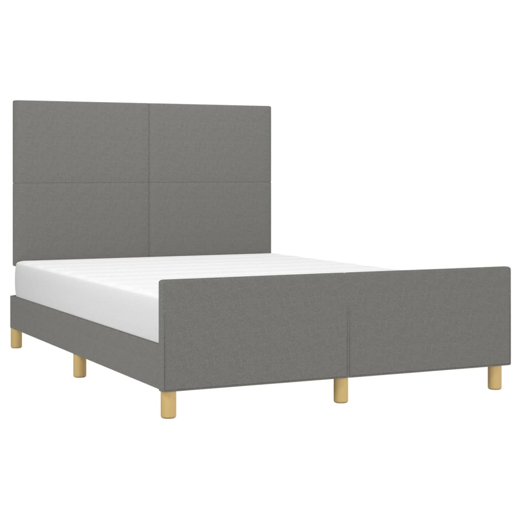 8721102681165_g_en_hd_1 vidaXL Bed Frame without Mattress Dark Grey 137x187 cm Double Fabric - Image 3