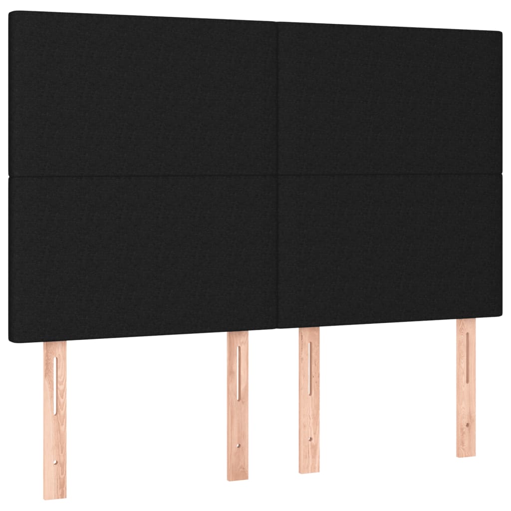 8721102681172_g_en_hd_7 vidaXL Bed Frame without Mattress Black 137x187 cm Double Fabric - Image 9