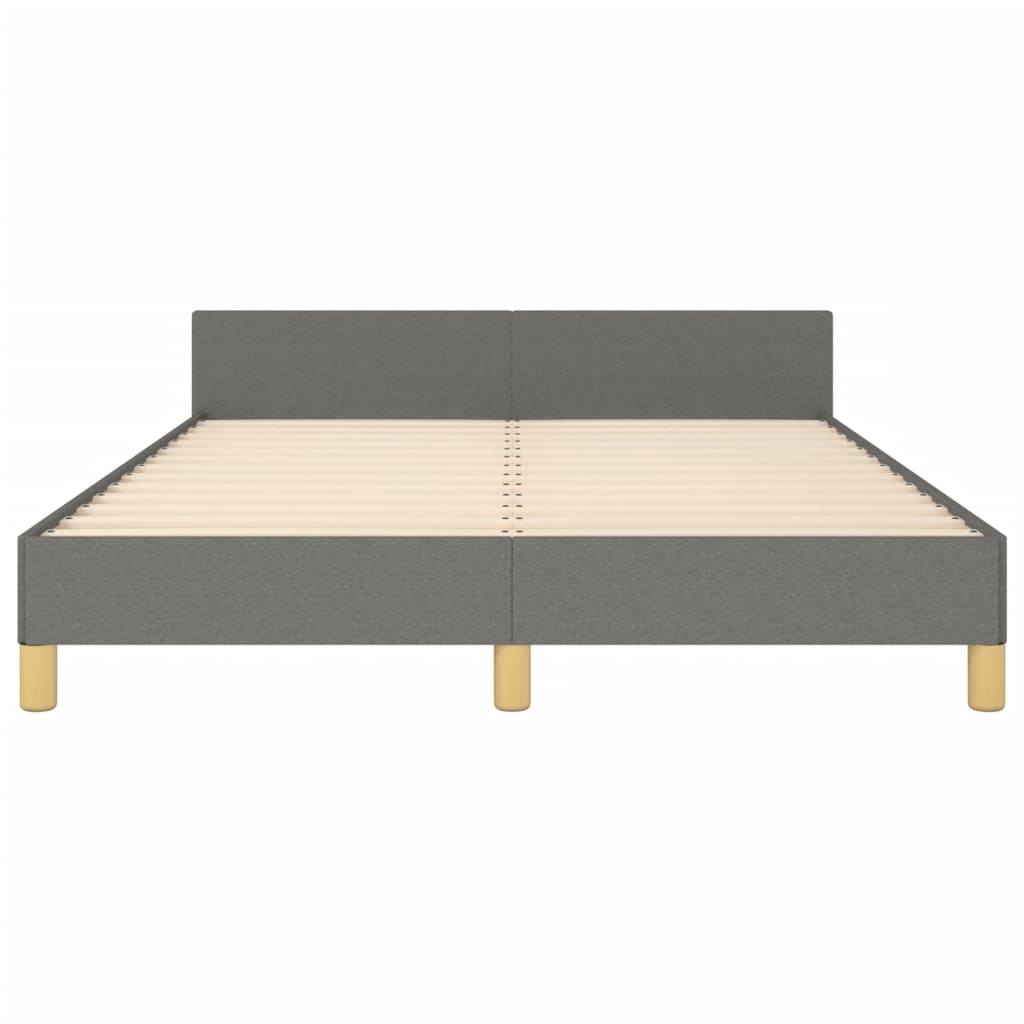 8721102681189_g_en_hd_4 vidaXL Bed Frame without Mattress Dark Grey 137x187 cm Double Fabric - Image 6
