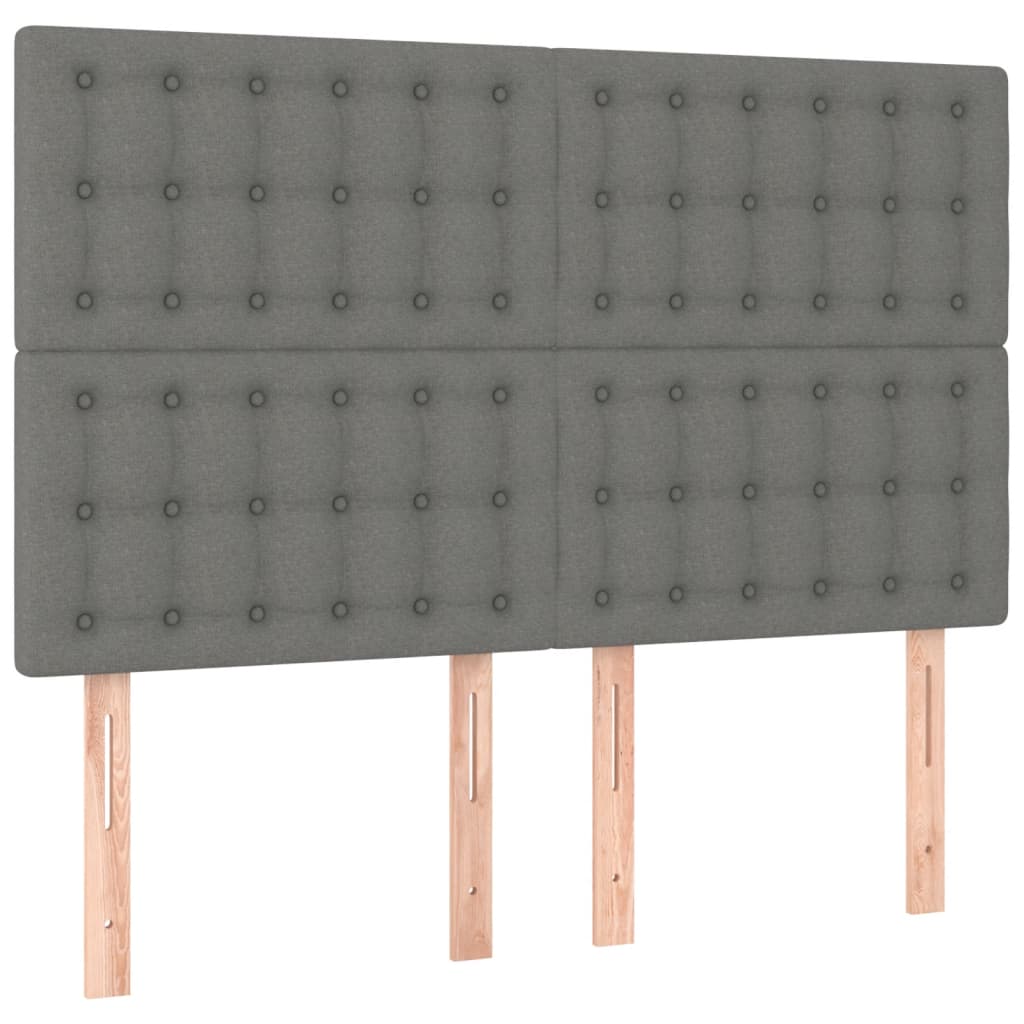8721102681288_g_en_hd_7 vidaXL Bed Frame without Mattress Dark Grey 137x187 cm Double Fabric - Image 9