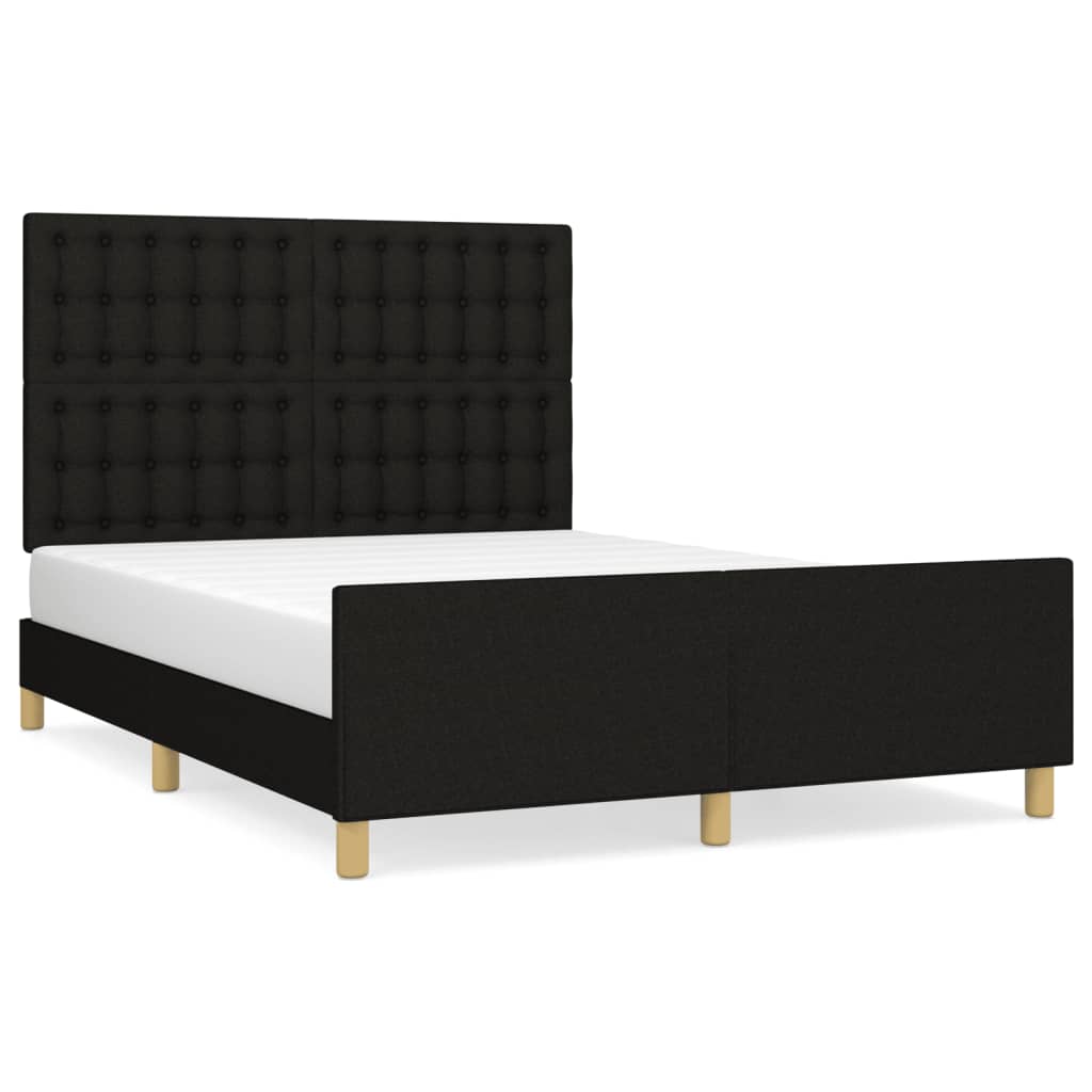 8721102681295_a_en_hd_1 vidaXL Bed Frame without Mattress Black 137x187 cm Double Fabric - Image 2