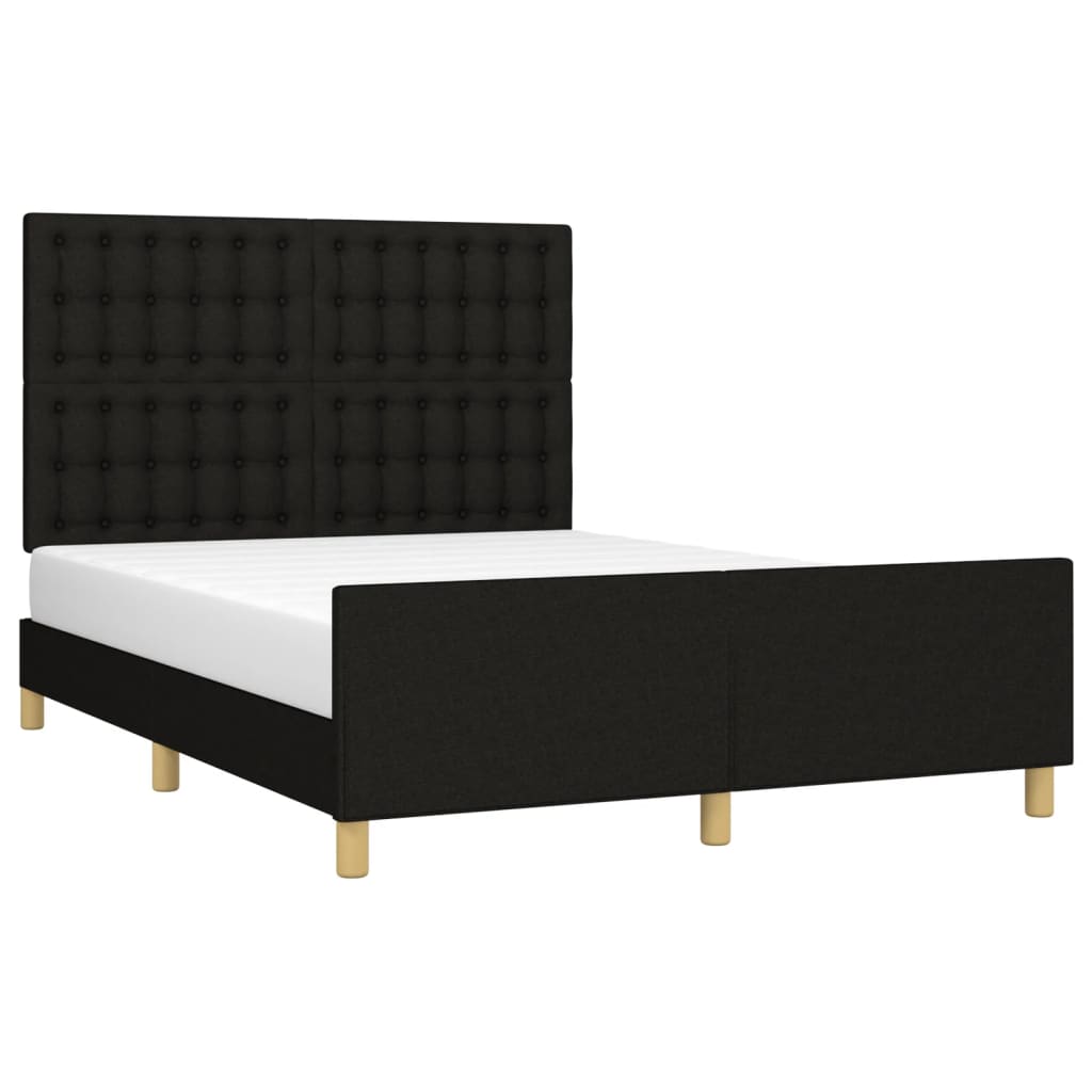 8721102681295_g_en_hd_1 vidaXL Bed Frame without Mattress Black 137x187 cm Double Fabric - Image 3