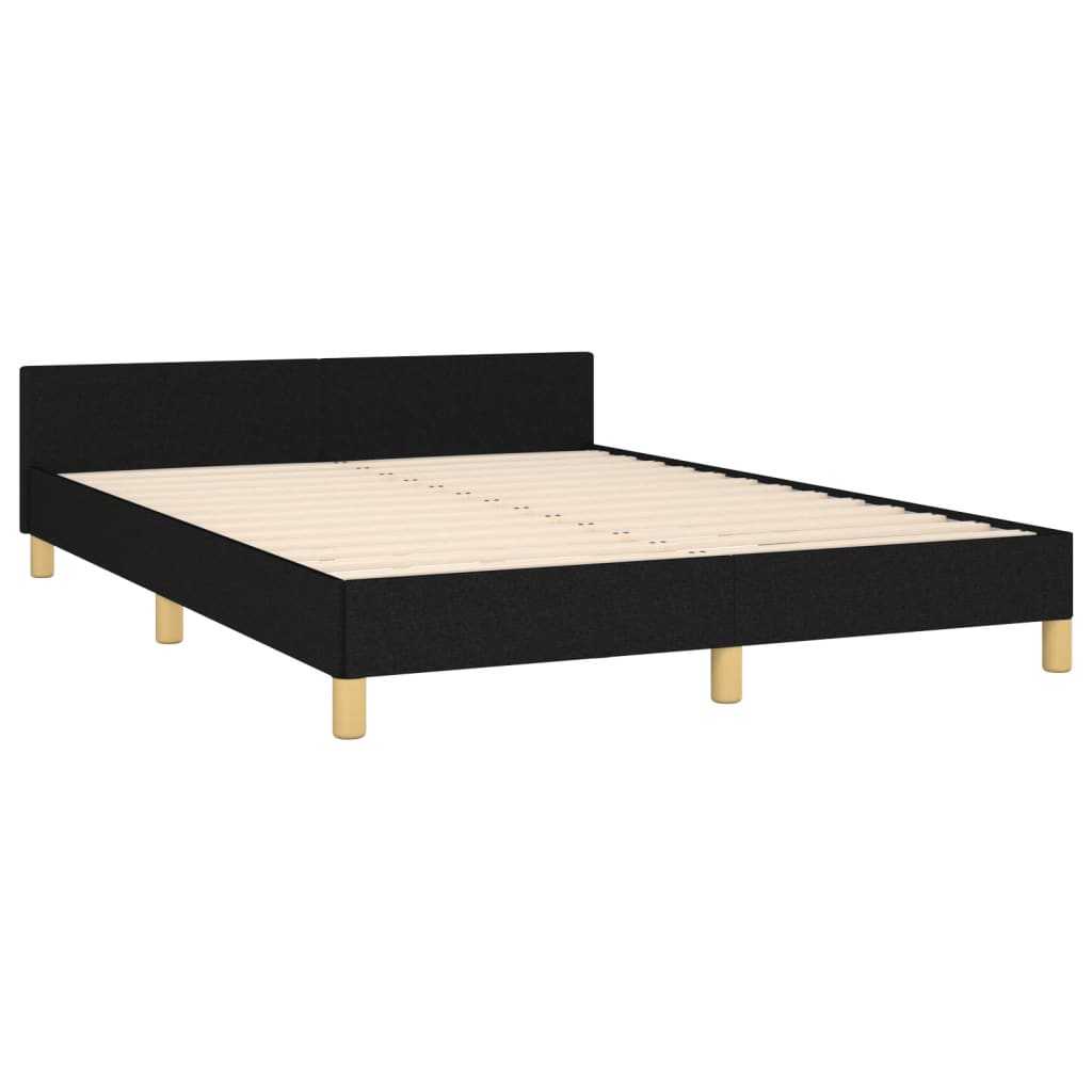 8721102681295_g_en_hd_3 vidaXL Bed Frame without Mattress Black 137x187 cm Double Fabric - Image 5