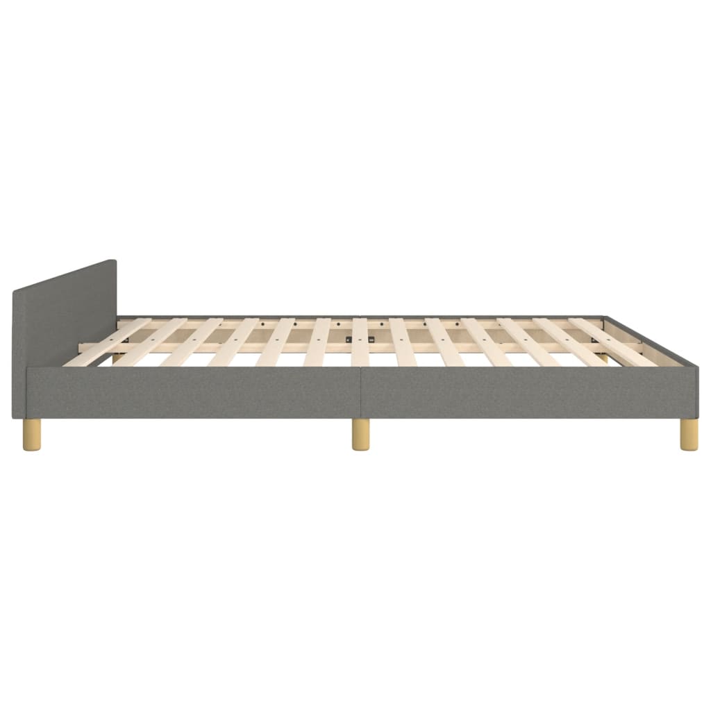 8721102681325_g_en_hd_5 vidaXL Bed Frame without Mattress Dark Grey 152x203 cm Queen Fabric - Image 7