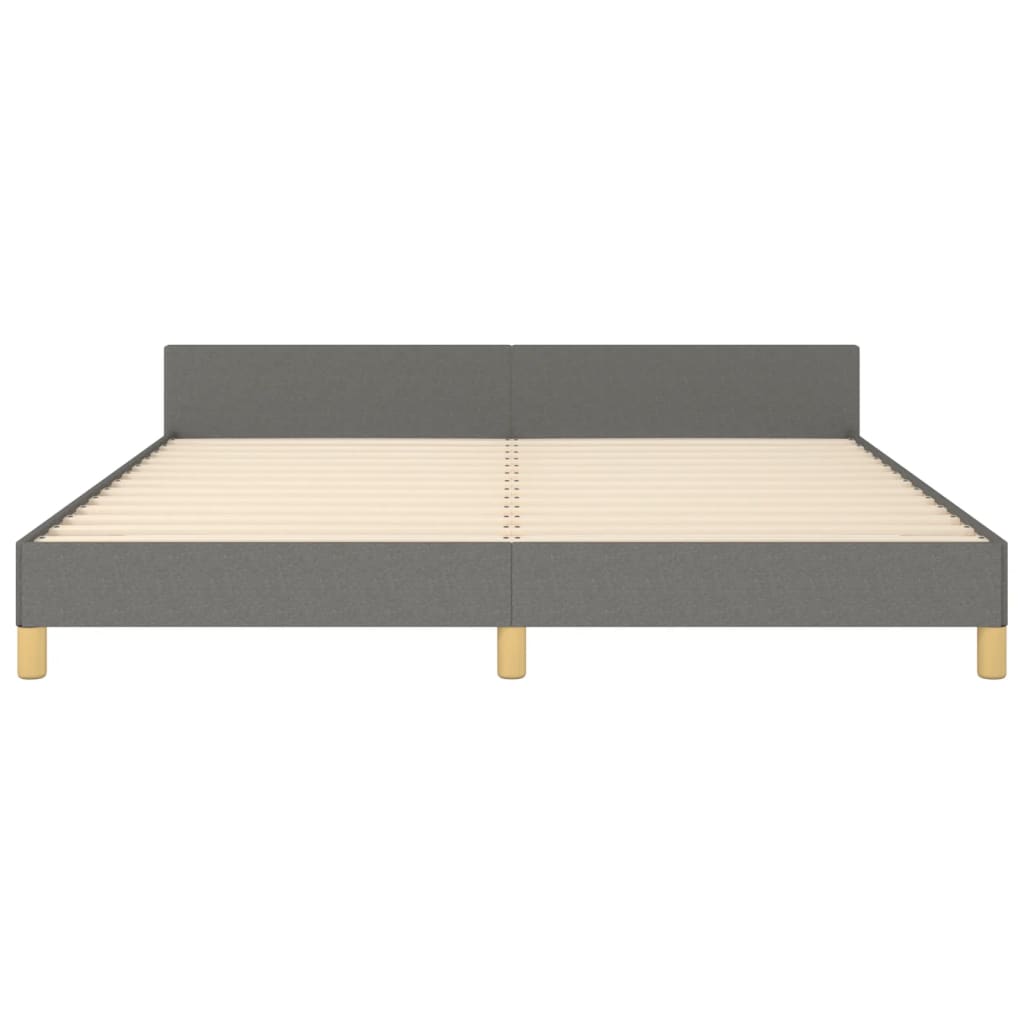 8721102681424_g_en_hd_4 vidaXL Bed Frame without Mattress Dark Grey 152x203 cm Queen Fabric - Image 6
