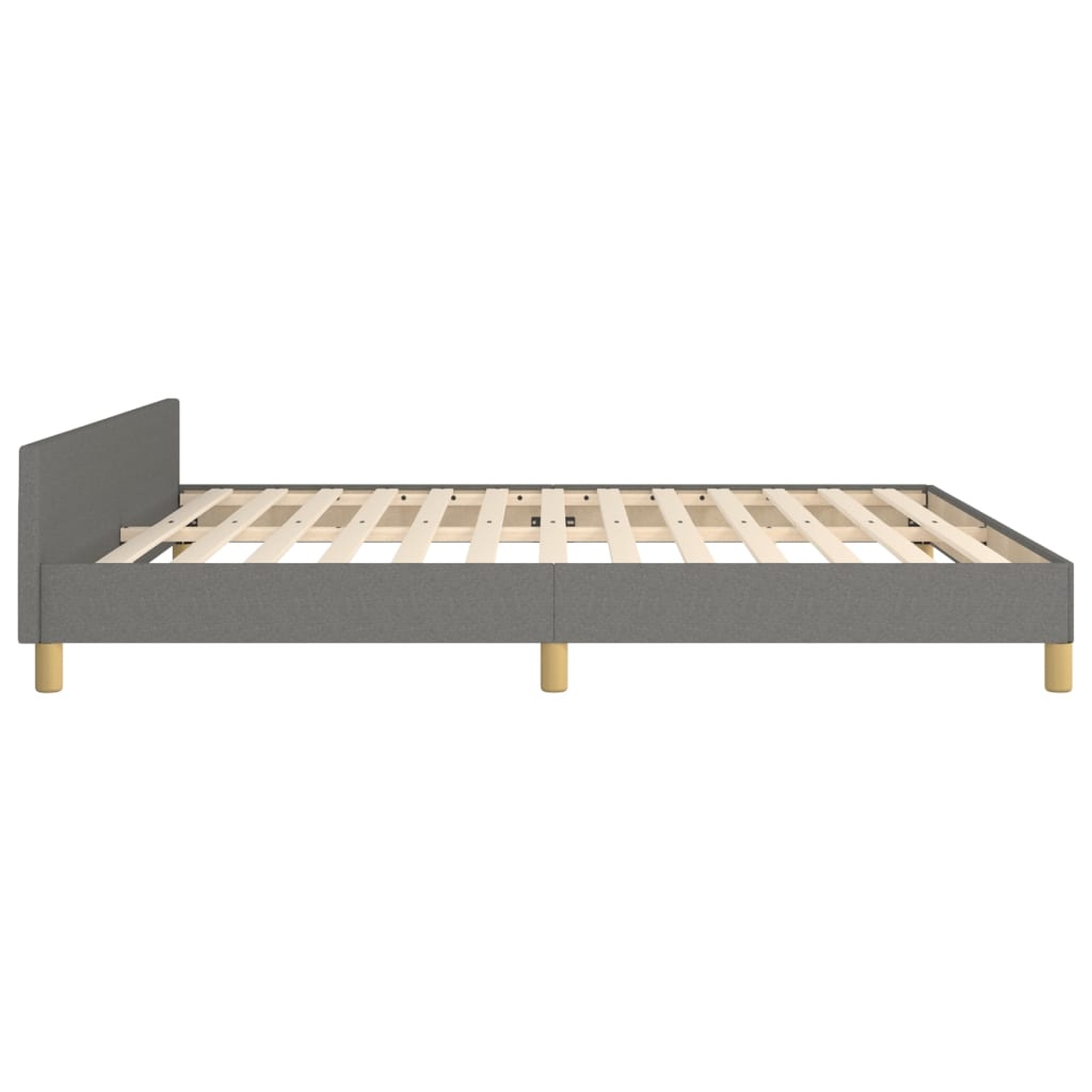 8721102681424_g_en_hd_5 vidaXL Bed Frame without Mattress Dark Grey 152x203 cm Queen Fabric - Image 7