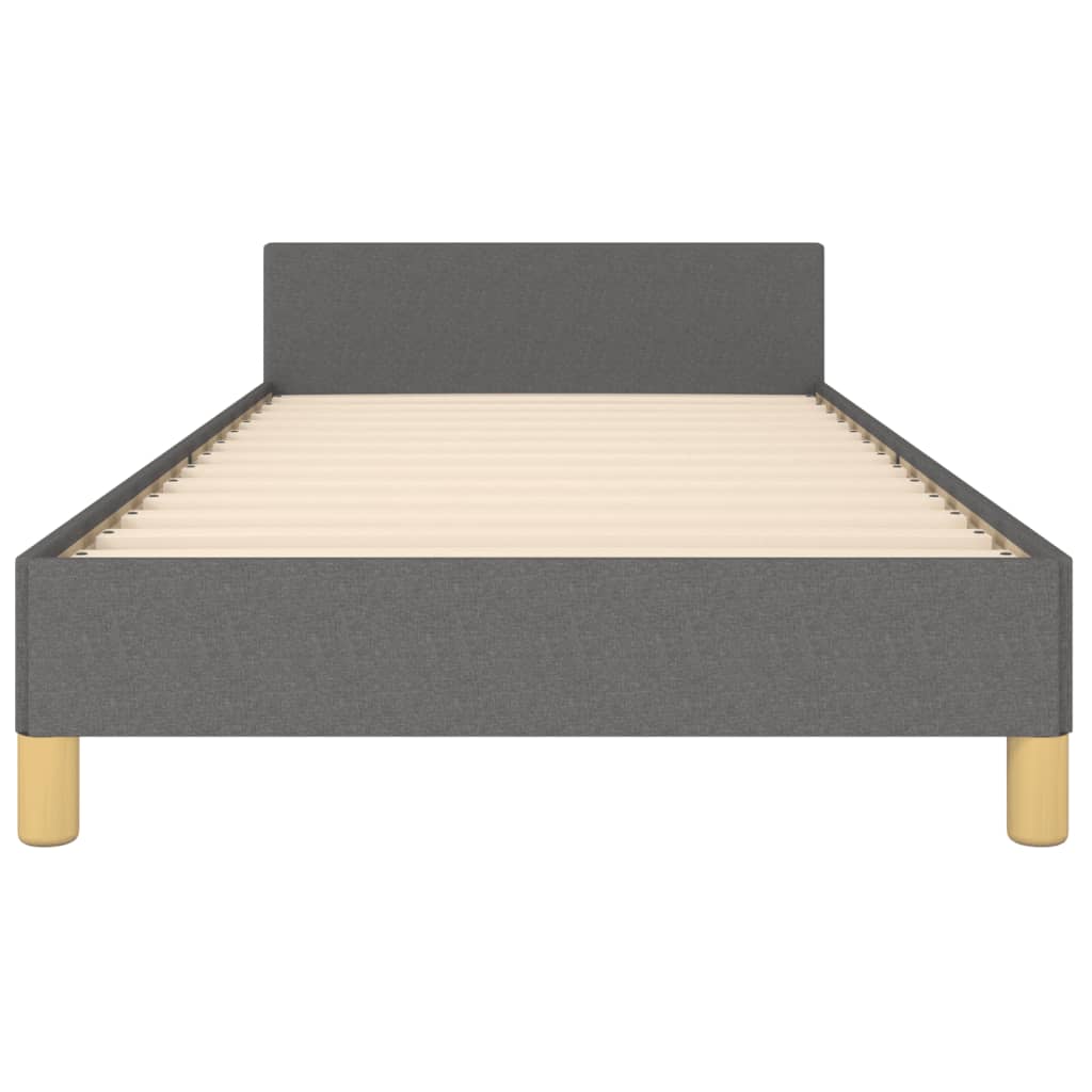 8721102681448_g_en_hd_4 vidaXL Bed Frame without Mattress Dark Grey 107x203 cm King Single Size Fabric - Image 6