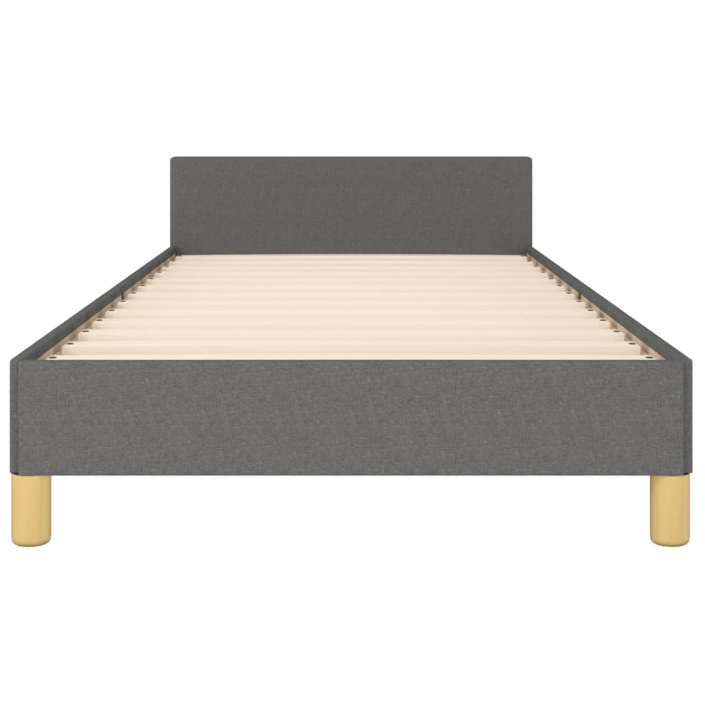 8721102681486_g_en_hd_4 vidaXL Bed Frame without Mattress Dark Grey 107x203 cm King Single Size Fabric - Image 6