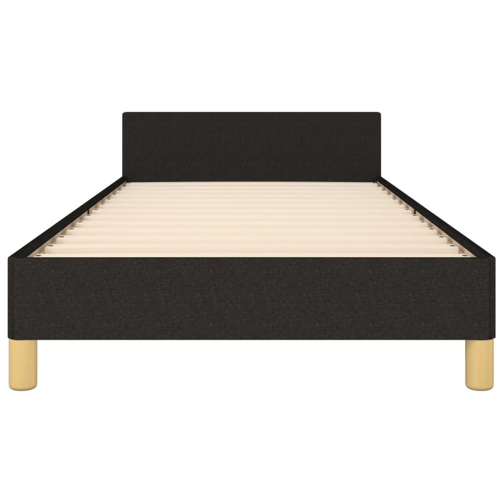 8721102681493_g_en_hd_4 vidaXL Bed Frame without Mattress Black 107x203 cm King Single Size Fabric - Image 6