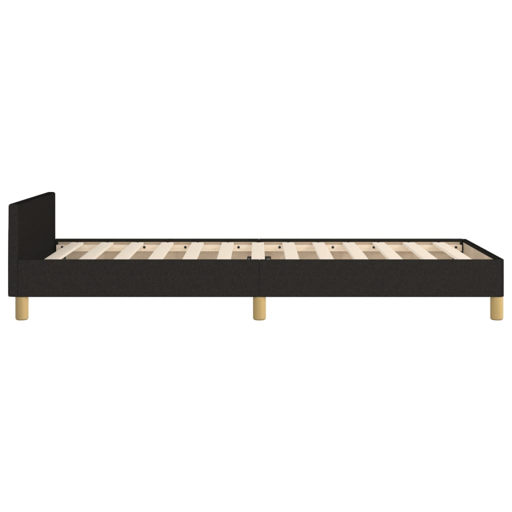 8721102681493_g_en_hd_5 vidaXL Bed Frame without Mattress Black 107x203 cm King Single Size Fabric - Image 7