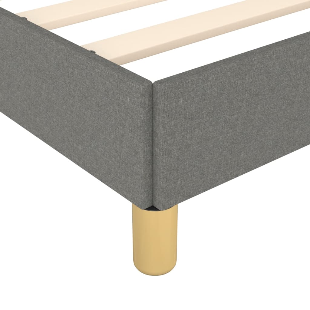 8721102681523_g_en_hd_6 vidaXL Bed Frame without Mattress Dark Grey 107x203 cm King Single Size Fabric - Image 8