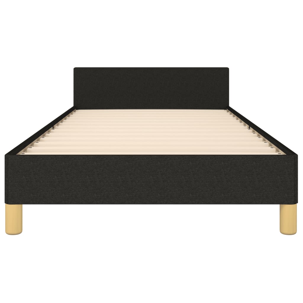 8721102681578_g_en_hd_4 vidaXL Bed Frame without Mattress Black 107x203 cm King Single Size Fabric - Image 6