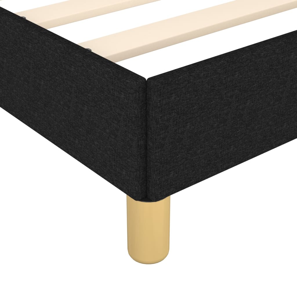 8721102681578_g_en_hd_6 vidaXL Bed Frame without Mattress Black 107x203 cm King Single Size Fabric - Image 8