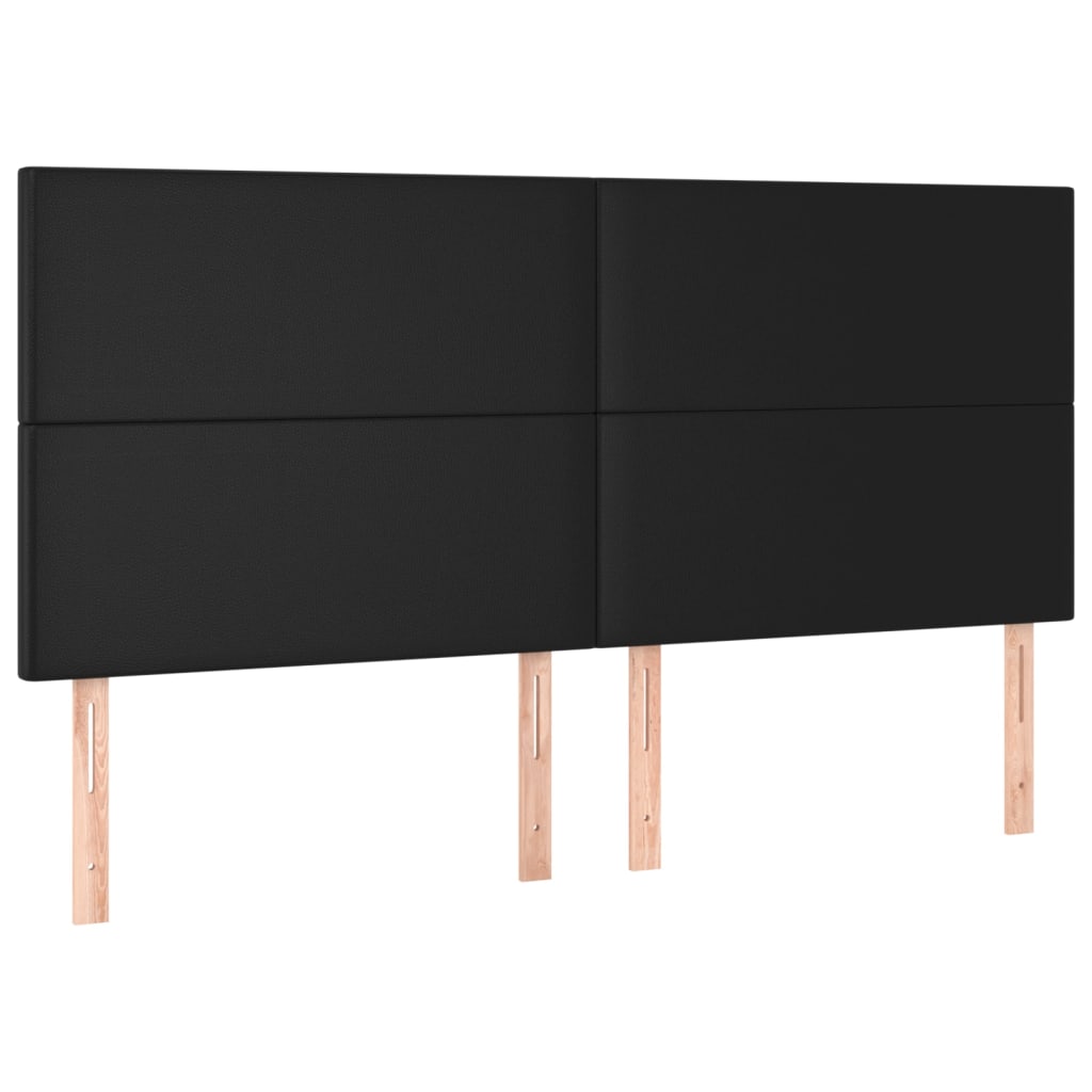 8721102681615_g_en_hd_7 vidaXL Bed Frame without Mattress Black 152x203 cm Queen Faux Leather - Image 9