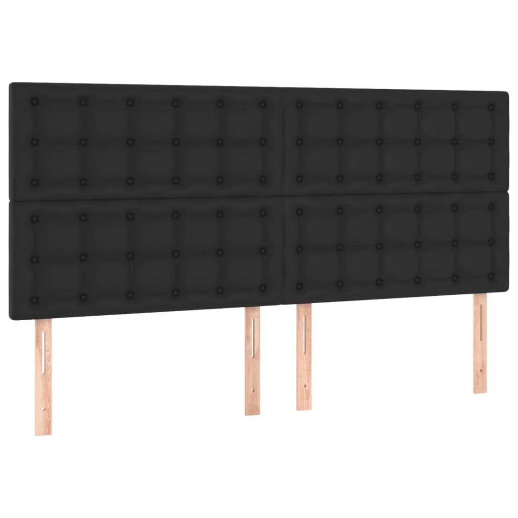 8721102681639_g_en_hd_7 vidaXL Bed Frame without Mattress Black 152x203 cm Queen Faux Leather - Image 9