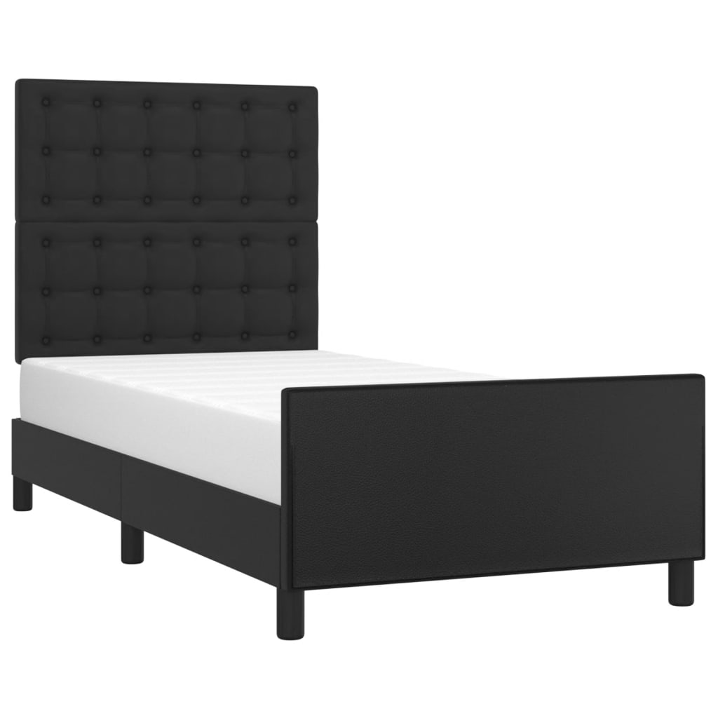 8721102681660_g_en_hd_1 vidaXL Bed Frame without Mattress Black 107x203 cm King Single Size Velvet - Image 3
