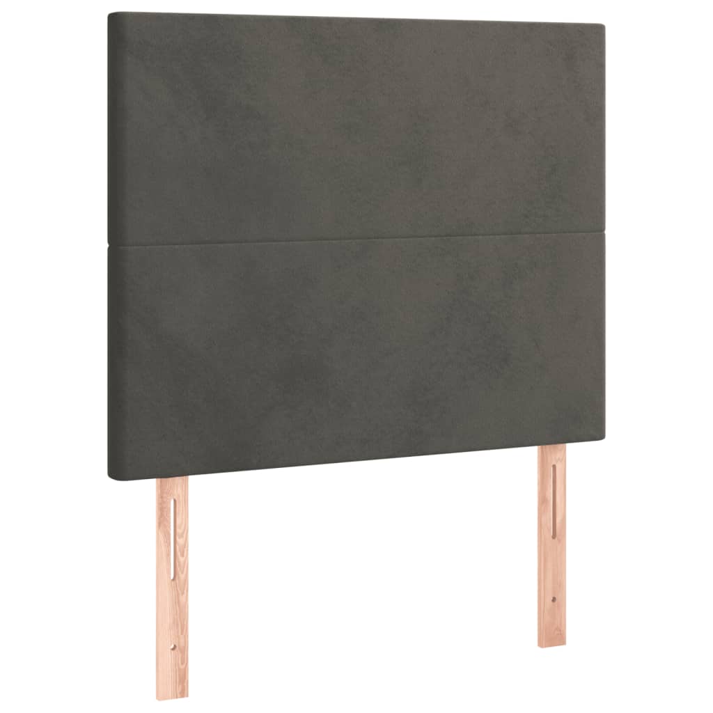8721102681950_g_en_hd_7 vidaXL Bed Frame without Mattress Dark Grey 107x203 cm King Single Size Velvet - Image 9