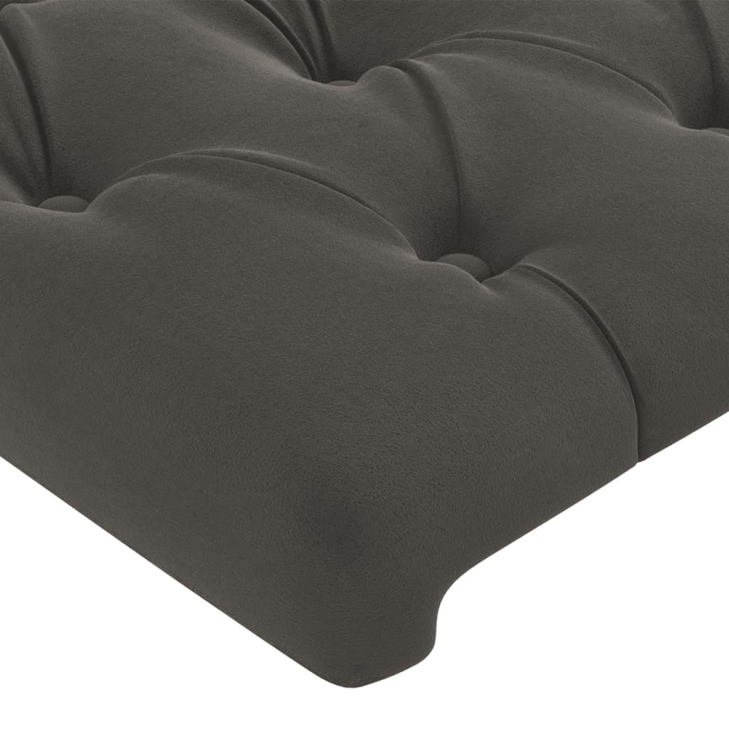 8721102682056_g_en_hd_8 vidaXL Bed Frame without Mattress Dark Grey 107x203 cm King Single Size Velvet - Image 10