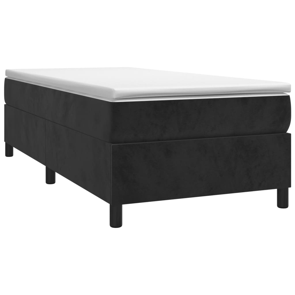 8721102682117_a_en_hd_1 vidaXL Box Spring Bed with Mattress Black 106x203 cm King Single Size Velvet - Image 2