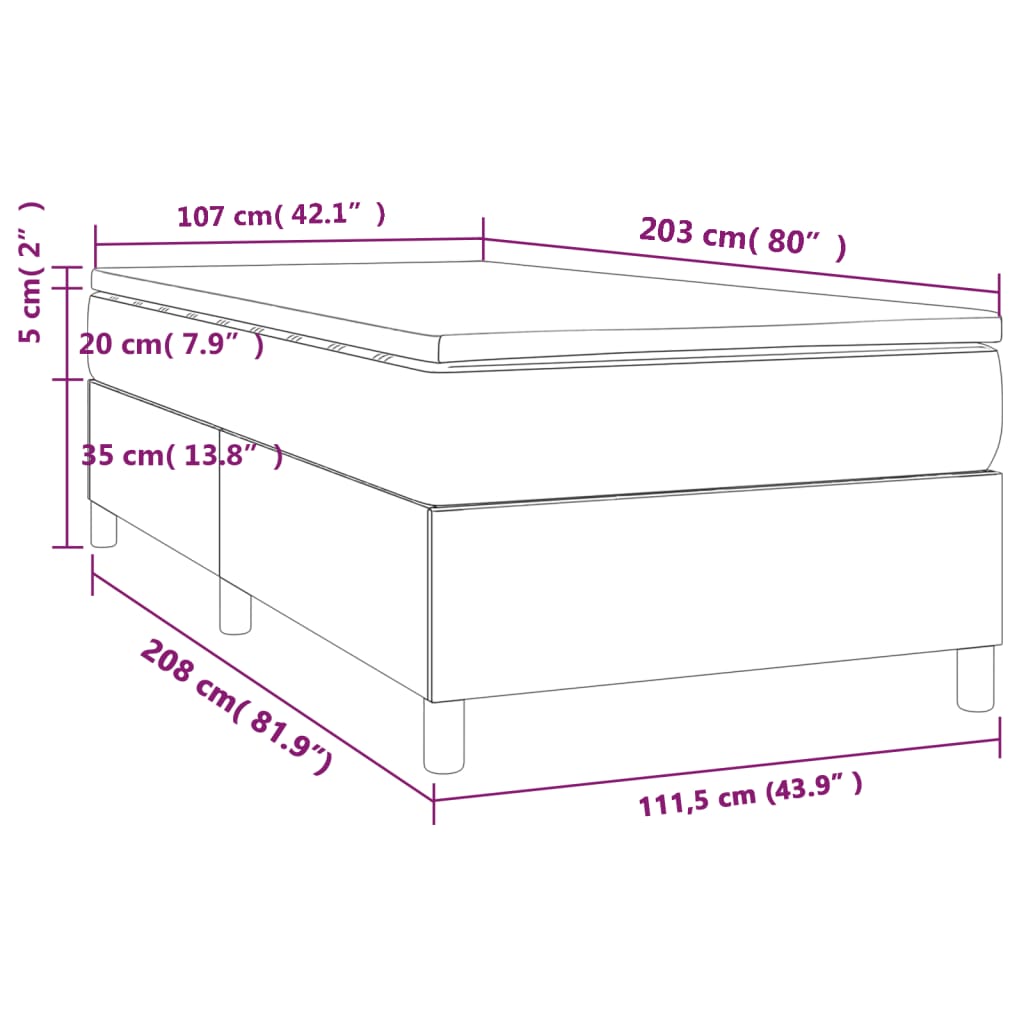 8721102682117_g_en_hd_8 vidaXL Box Spring Bed with Mattress Black 106x203 cm King Single Size Velvet - Image 10