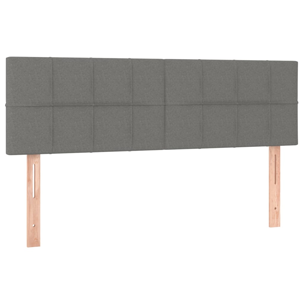 8721102682377_g_en_hd_5 vidaXL Box Spring Bed with Mattress Dark Grey 153x203 cm Queen Size Fabric - Image 7