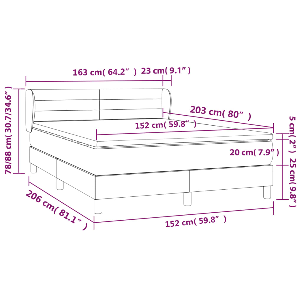 8721102683985_g_en_hd_9 vidaXL Box Spring Bed with Mattress Dark Grey 153x203 cm Queen Size Fabric - Image 11