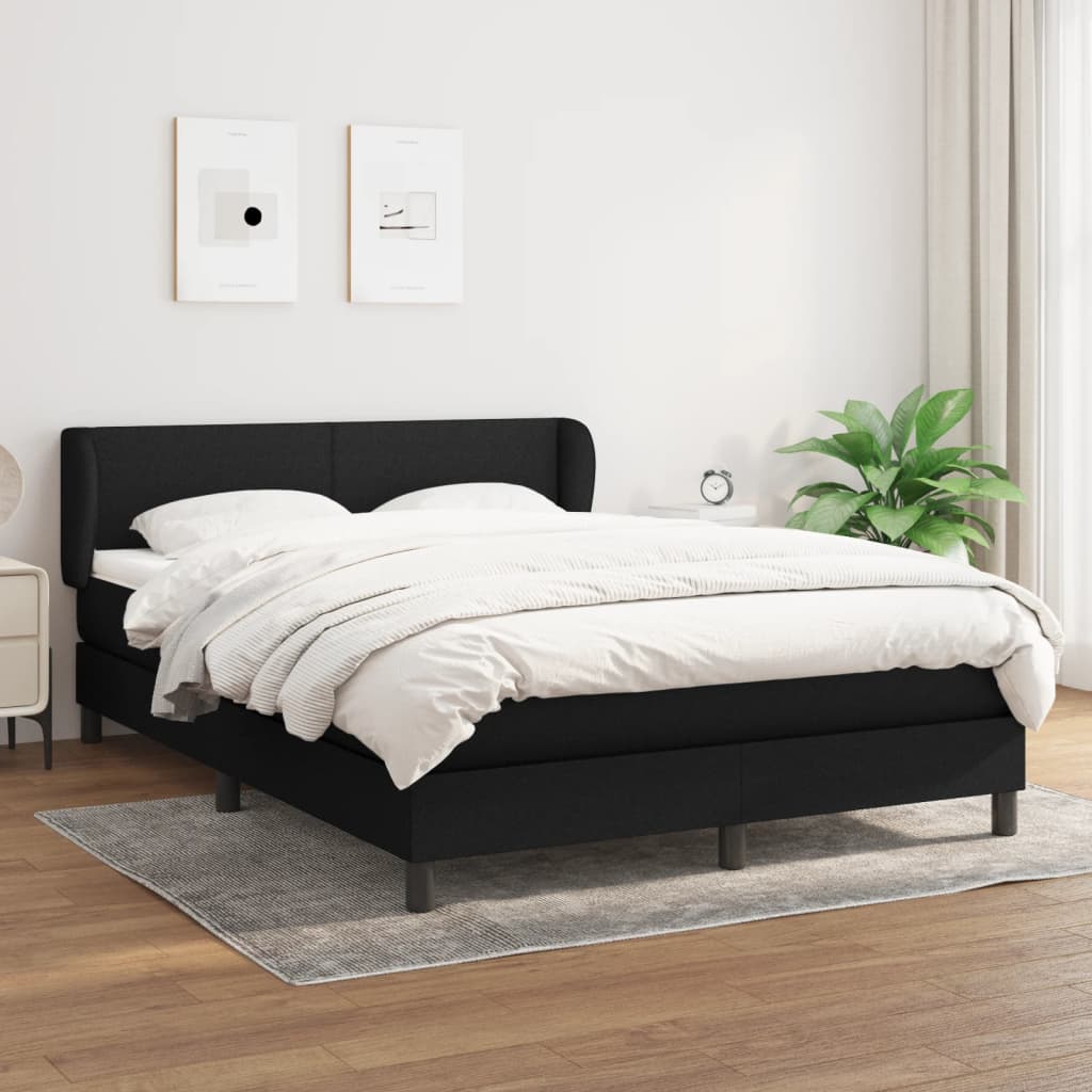 8721102684098_g_en_hd_1 vidaXL Box Spring Bed with Mattress Black 153x203 cm Queen Size Faux Leather - Image 3