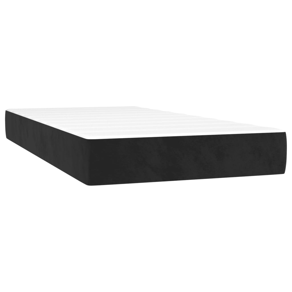 8721102685583_g_en_hd_3 vidaXL Box Spring Bed with Mattress Black 106x203 cm King Single Size Velvet - Image 5