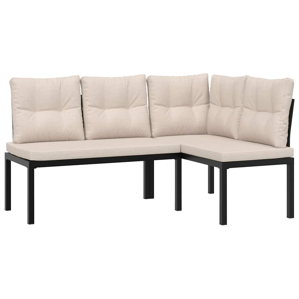 8721102686412_g_en_hd_1 vidaXL 5 Piece Garden Sofa Set with Cushions Black Powder-coated Steel - Image 3