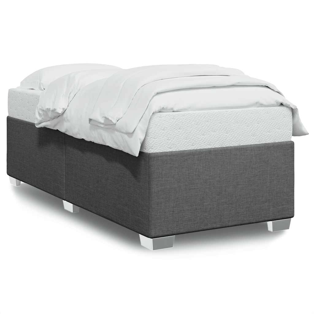 8721102694080_a_en_hd_1 vidaXL Bed Frame without Mattress Dark Grey King Single Fabric - Image 2