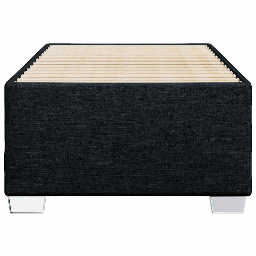 8721102694097_g_en_hd_2 vidaXL Bed Frame without Mattress Black King Single Fabric - Image 4