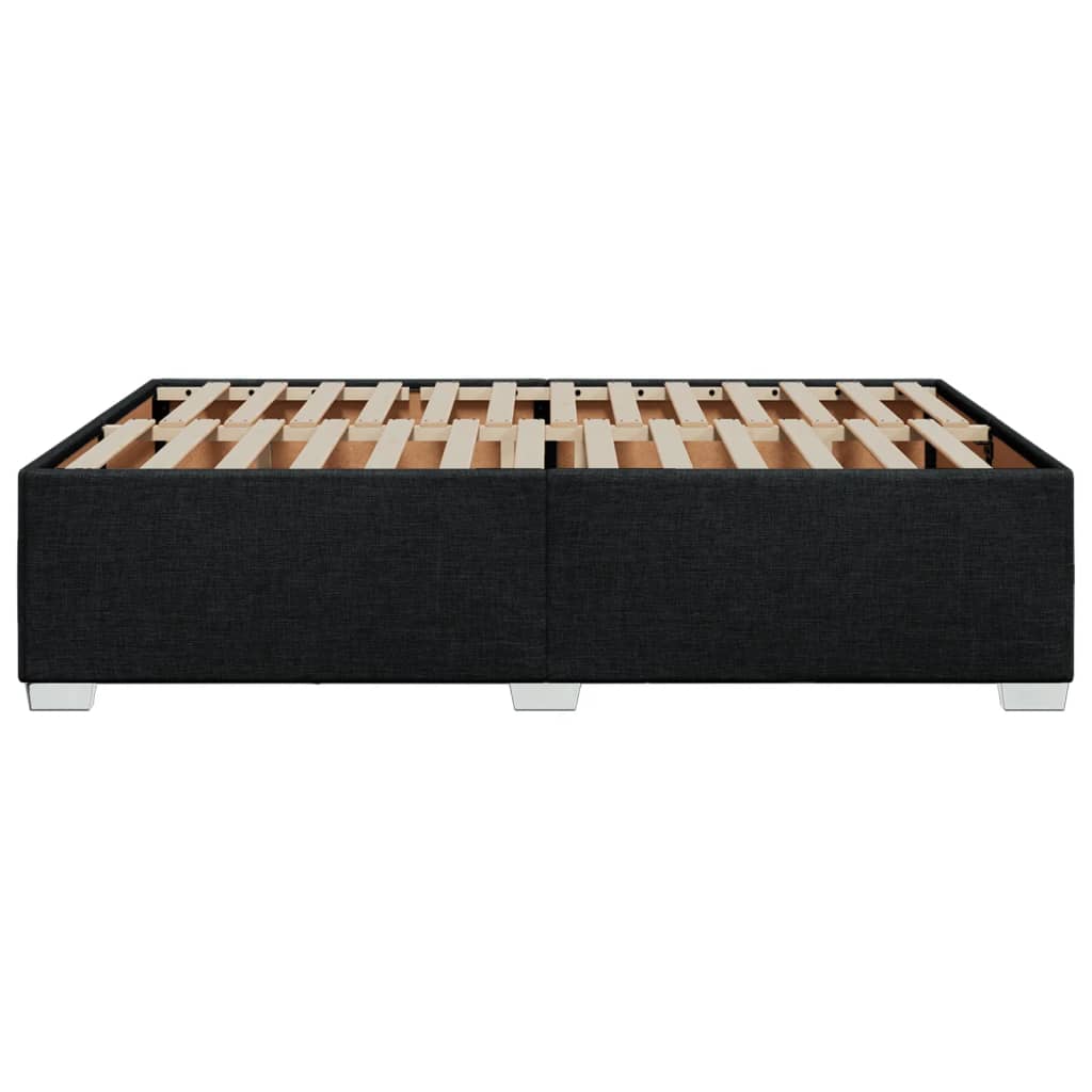 8721102694110_g_en_hd_3 vidaXL Bed Frame without Mattress Black Double Fabric - Image 5