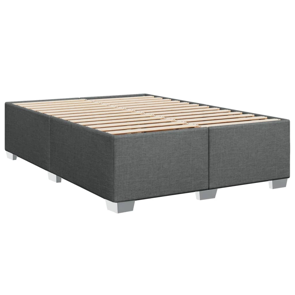 8721102694127_g_en_hd_1 vidaXL Bed Frame without Mattress Dark Grey Queen Fabric - Image 3