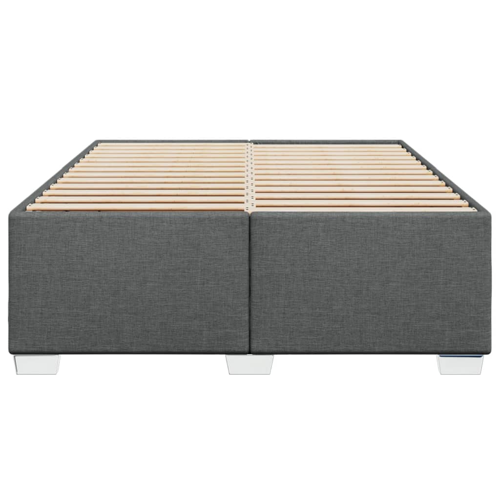 8721102694127_g_en_hd_2 vidaXL Bed Frame without Mattress Dark Grey Queen Fabric - Image 4